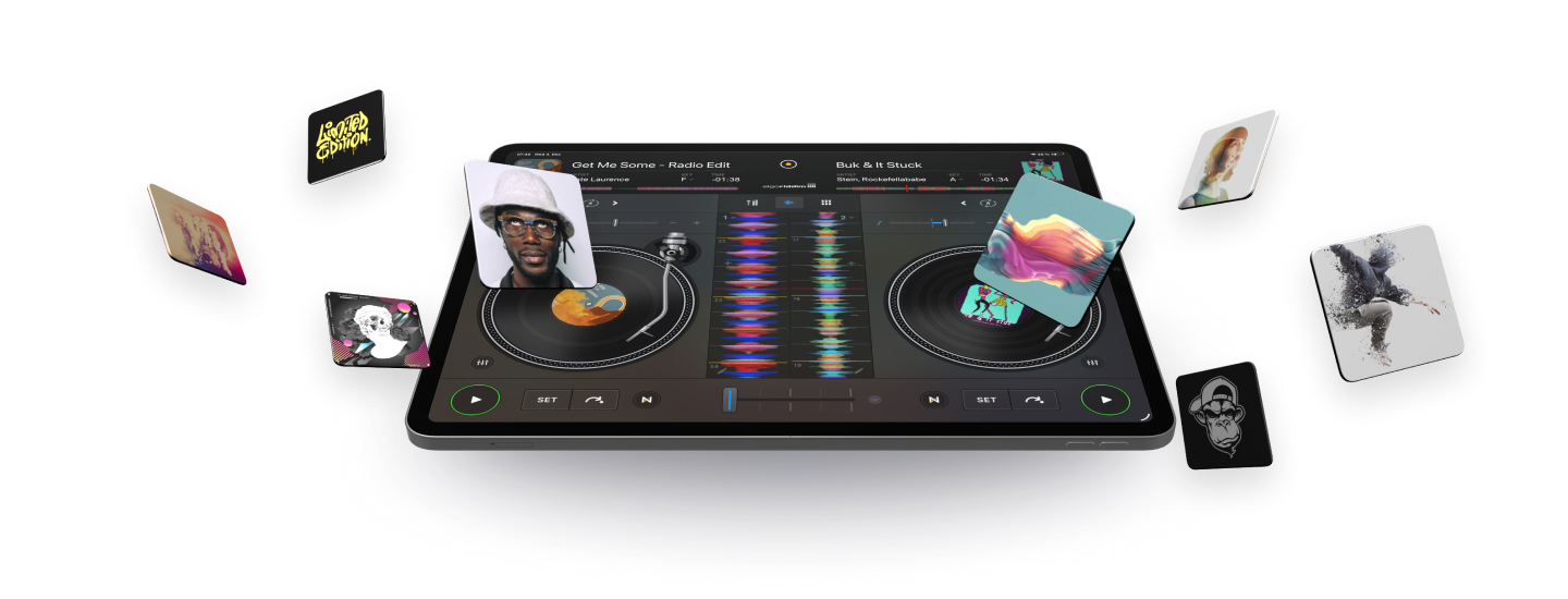 djay Pro Media Library